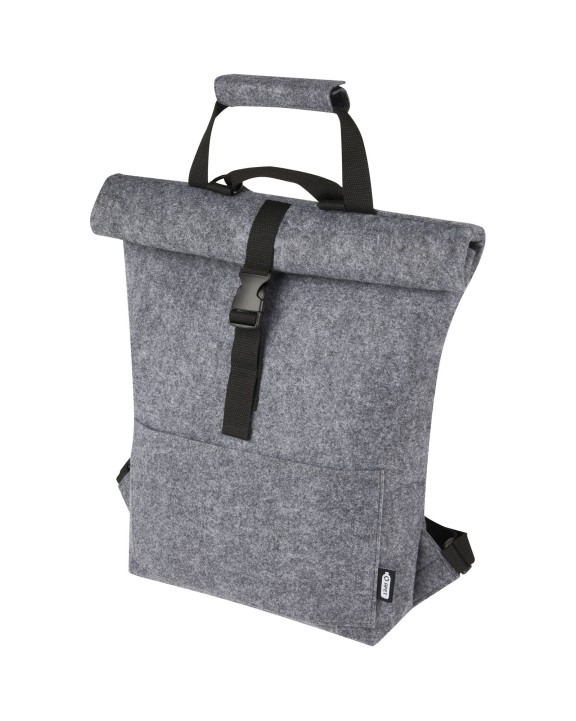4DO Felta Fahrradtasche aus GRS-recyceltem Filz 13 L Tasche personalisierbar