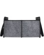 4DO Felta faltbarer Auto-Organizer aus GRS-recyceltem Filz Tasche personalisierbar