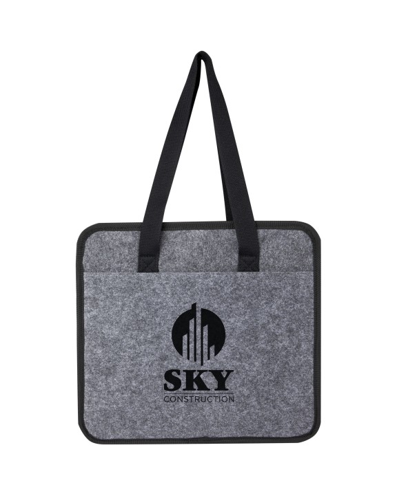 4DO Felta faltbarer Auto-Organizer aus GRS-recyceltem Filz Tasche personalisierbar
