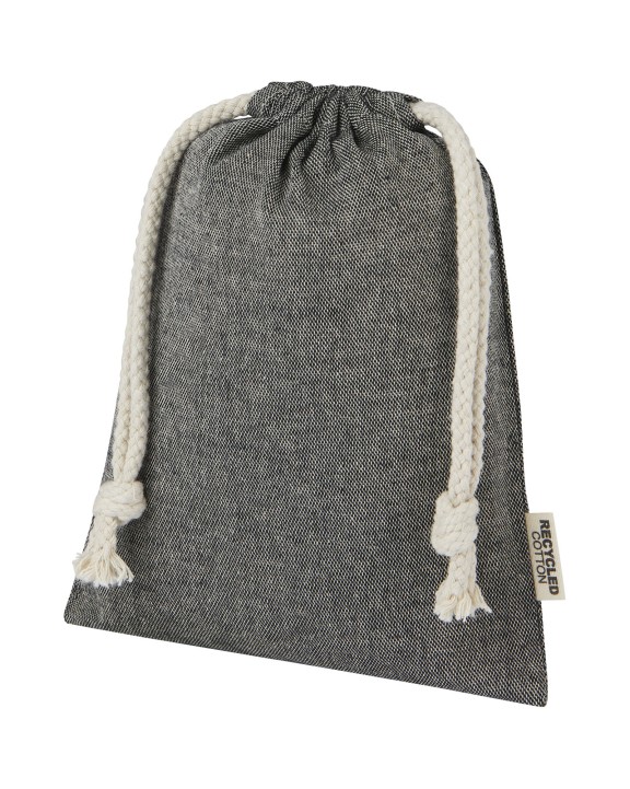 4DO Pheebs 150 g/m² GRS Zuziehbeutel aus Recyclingbaumwolle klein 0,5 l Tasche personalisierbar