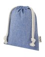 4DO Pheebs 150 g/m² GRS Zuziehbeutel aus Recyclingbaumwolle klein 0,5 l Tasche personalisierbar