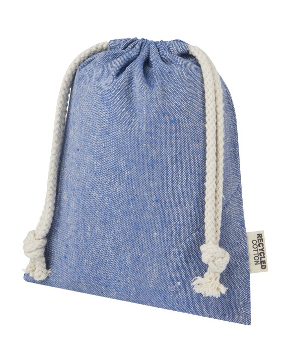 4DO Pheebs 150 g/m² GRS Zuziehbeutel aus Recyclingbaumwolle klein 0,5 l Tasche personalisierbar