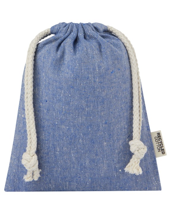 4DO Pheebs 150 g/m² GRS Zuziehbeutel aus Recyclingbaumwolle klein 0,5 l Tasche personalisierbar