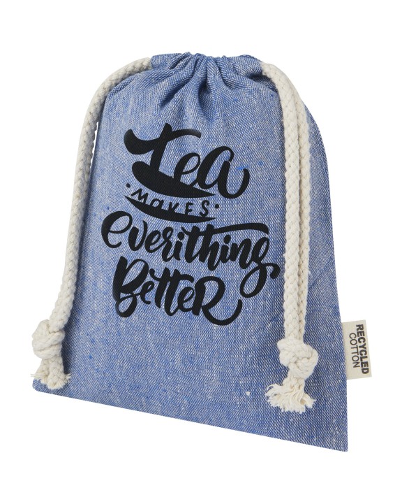 Sac & bagagerie personnalisable 4DO Petit sac cadeau Pheebs en coton recyclé GRS 150 g/m² de 0,5 L
