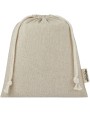4DO Pheebs 150 g/m² GRS Zuziehbeutel aus Recyclingbaumwolle mittel 1,5 l Tasche personalisierbar