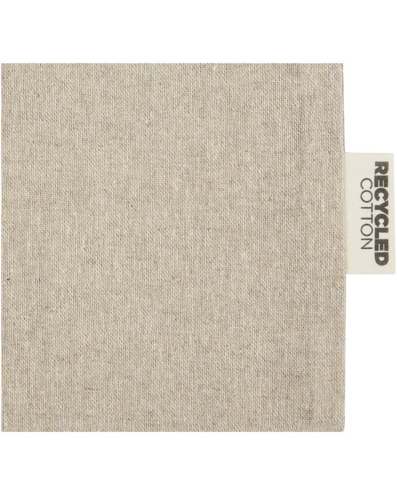 4DO Pheebs 150 g/m² GRS Zuziehbeutel aus Recyclingbaumwolle mittel 1,5 l Tasche personalisierbar