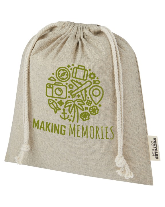 Sac & bagagerie personnalisable 4DO Sac cadeau moyen Pheebs en coton recyclé GRS 150 g/m² de 1,5 L
