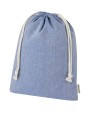 4DO Pheebs 150 g/m² GRS Zuziehbeutel aus Recyclingbaumwolle groß 4 l Tasche personalisierbar