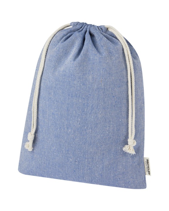 4DO Pheebs 150 g/m² GRS Zuziehbeutel aus Recyclingbaumwolle groß 4 l Tasche personalisierbar