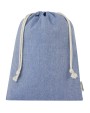 4DO Pheebs 150 g/m² GRS Zuziehbeutel aus Recyclingbaumwolle groß 4 l Tasche personalisierbar