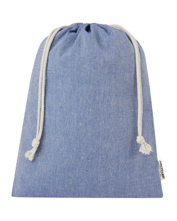 4DO Pheebs 150 g/m² GRS Zuziehbeutel aus Recyclingbaumwolle groß 4 l Tasche personalisierbar
