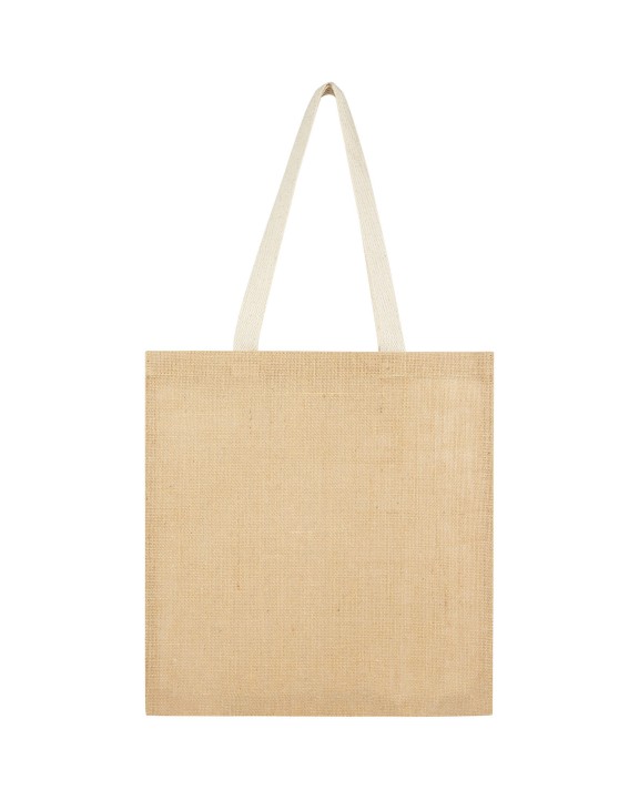 4DO Juta 300 g/m² Jute Tragetasche 7 L Tote Bag personalisierbar