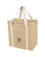 4DO Juta 300 g/m² Jute Kühltragetasche 19 L Tasche personalisierbar