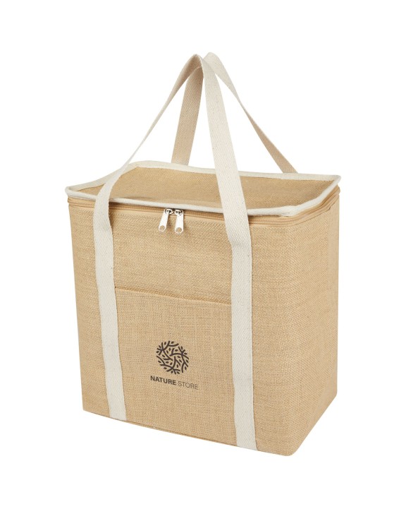 4DO Juta 300 g/m² Jute Kühltragetasche 19 L Tasche personalisierbar