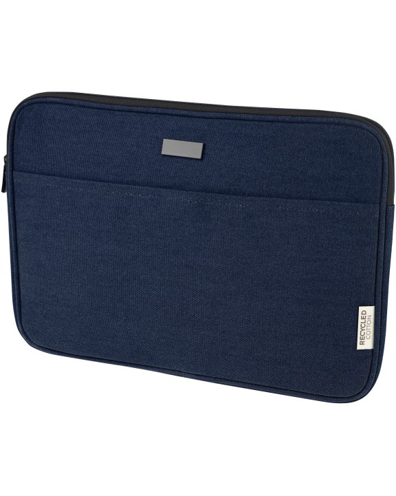 4DO Joey 14" Laptophülle aus GRS recyceltem Canvas 2 L Tasche personalisierbar