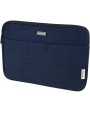 4DO Joey 14" Laptophülle aus GRS recyceltem Canvas 2 L Tasche personalisierbar