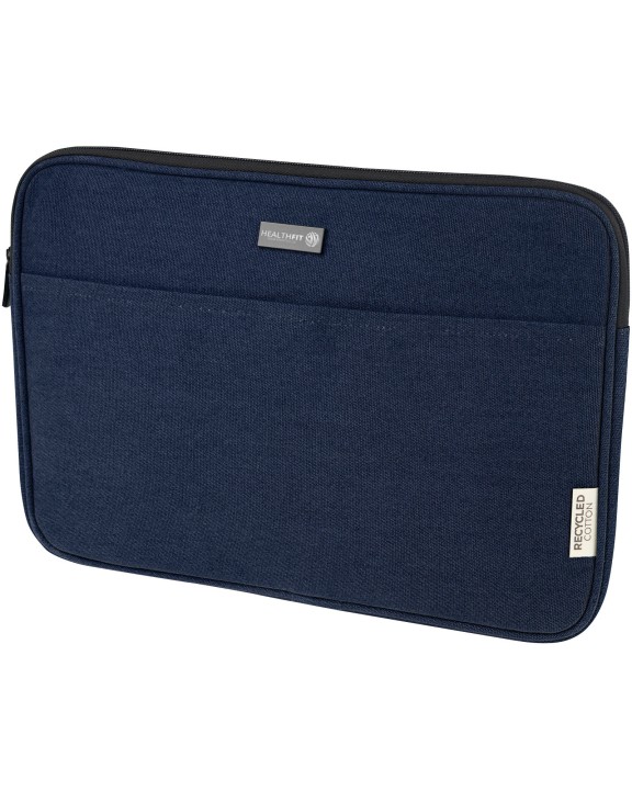 4DO Joey 14" Laptophülle aus GRS recyceltem Canvas 2 L Tasche personalisierbar
