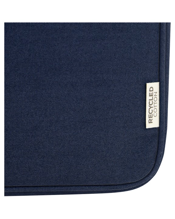 4DO Joey 14" Laptophülle aus GRS recyceltem Canvas 2 L Tasche personalisierbar