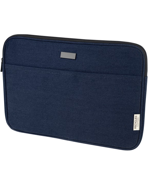 4DO Joey 14" Laptophülle aus GRS recyceltem Canvas 2 L Tasche personalisierbar