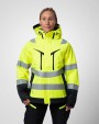 PROJOB 6449 FUNKTIONSJACKE DAMEN EN ISO 20471 KLASSE 2/3 Softshell personalisierbar