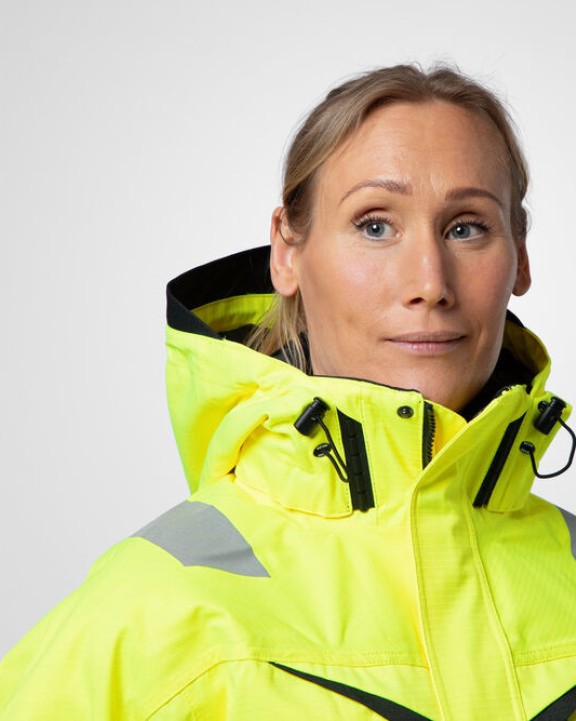 PROJOB 6449 FUNKTIONSJACKE DAMEN EN ISO 20471 KLASSE 2/3 Softshell personalisierbar