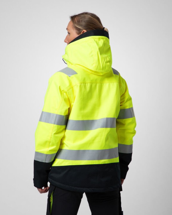 PROJOB 6449 FUNKTIONSJACKE DAMEN EN ISO 20471 KLASSE 2/3 Softshell personalisierbar