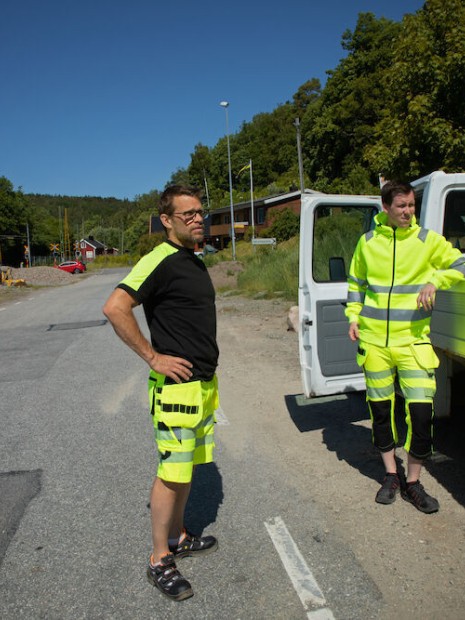 Bermudas & Shorts à personnaliser PROJOB 6575 SHORT STRETCH EN ISO 20471 CLASSE 2/1 
