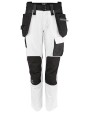 Broek PROJOB 5564 DAMES STRETCHBROEK MET KNIEZAKKEN EN SPIJKERZAKKEN voor bedrukking &amp; borduring