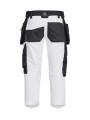 PROJOB 5556 STRETCH 3/4 PANT blanc personnalisable