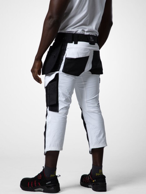 Pantalons à personnaliser PROJOB 5556 STRETCH 3/4 PANT blanc