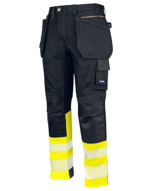 Pantalon personnalisable PROJOB 6525 PANTALON COTON POLYESTER EN ISO 20471 CLASSE 1