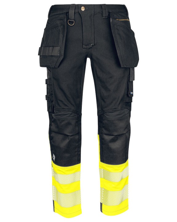 Pantalon personnalisable PROJOB 6525 PANTALON COTON POLYESTER EN ISO 20471 CLASSE 1