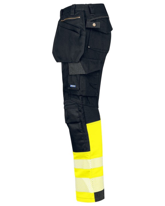 Pantalon personnalisable PROJOB 6525 PANTALON COTON POLYESTER EN ISO 20471 CLASSE 1