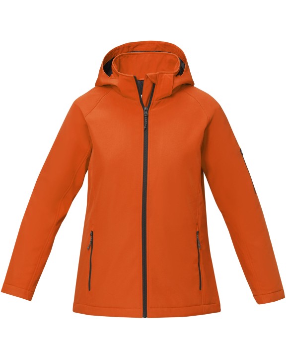 ELEVATE Notus wattierte Softshell Damenjacke Jacke personalisierbar