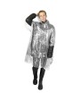 Jas 4DO Mayan gerecyclede wegwerp regenponcho met opbergtasje  voor bedrukking &amp; borduring