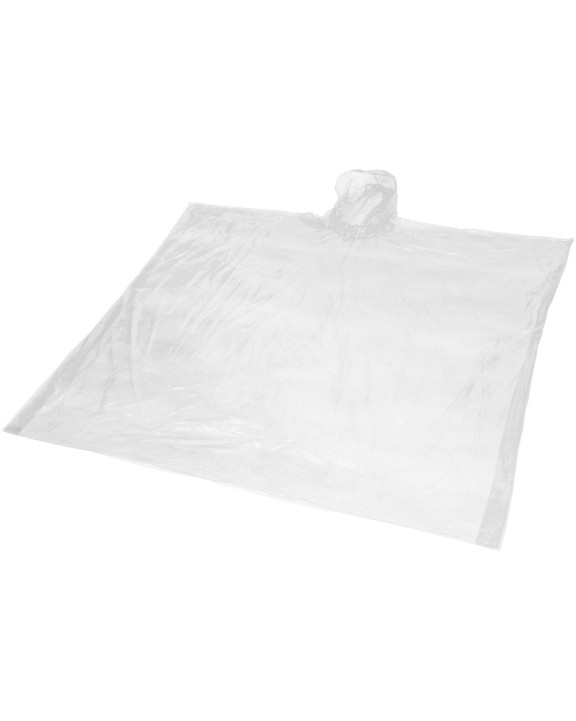 Jas 4DO Mayan gerecyclede wegwerp regenponcho met opbergtasje  voor bedrukking &amp; borduring