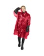 Veste personnalisable 4DO Poncho jetable pour la pluie Mayan recyclé certifié GRS avec pochette de rangement 