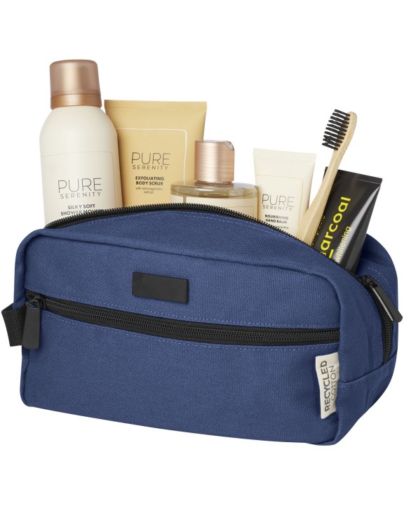 Sac & bagagerie personnalisable 4DO Pochette pour accessoires de voyage Joey de 3,5 L en toile recyclée certifiée GRS