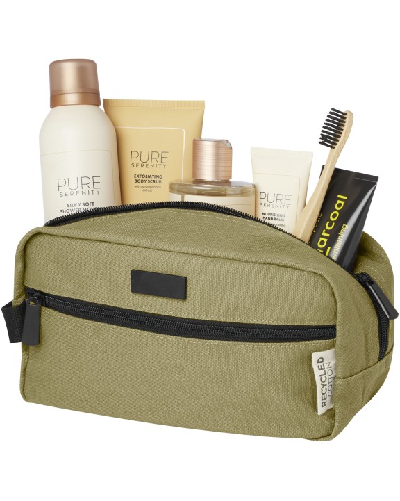 Sac & bagagerie personnalisable 4DO Pochette pour accessoires de voyage Joey de 3,5 L en toile recyclée certifiée GRS