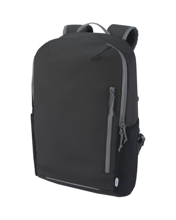 Sac & bagagerie personnalisable 4DO Sac à dos  Aqua pour ordinateur portable 15 pouces recyclé certifié GRS et résistant à l'ea...