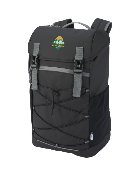 Sac & bagagerie personnalisable 4DO Sac à dos  Aqua pour ordinateur portable 15,6 pouces recyclé certifié GRS et résistant à l'...