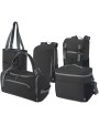 4DO Aqua 15,6" GRS recycelter wasserabweisender Laptop-Rucksack 23 L Tasche personalisierbar