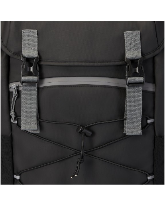 4DO Aqua 15,6" GRS recycelter wasserabweisender Laptop-Rucksack 23 L Tasche personalisierbar
