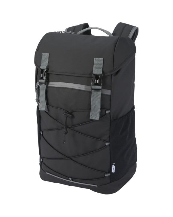 Sac & bagagerie personnalisable 4DO Sac à dos  Aqua pour ordinateur portable 15,6 pouces recyclé certifié GRS et résistant à l'...