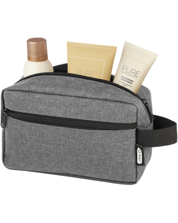 Sac & bagagerie personnalisable 4DO Trousse de toilette Ross en RPET certifié GRS de 1,5 L
