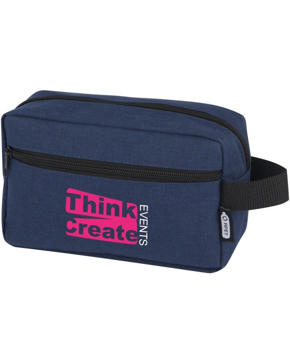 4DO Ross GRS RPET Kulturbeutel, 1,5 l Tasche personalisierbar