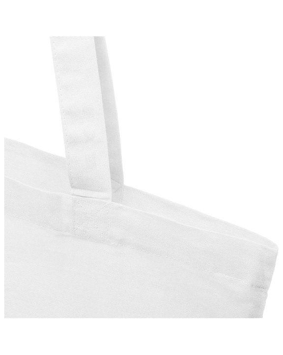 4DO Madras 140 g/m² Baumwoll Tragetasche aus GRS recycelter Baumwolle, 7L Tote Bag personalisierbar