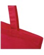 4DO Madras 140 g/m² Baumwoll Tragetasche aus GRS recycelter Baumwolle, 7L Tote Bag personalisierbar