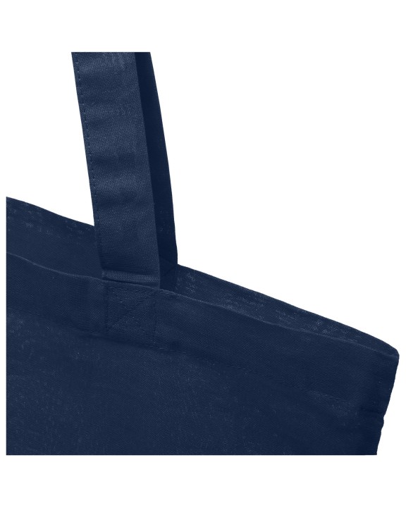 4DO Madras 140 g/m² Baumwoll Tragetasche aus GRS recycelter Baumwolle, 7L Tote Bag personalisierbar