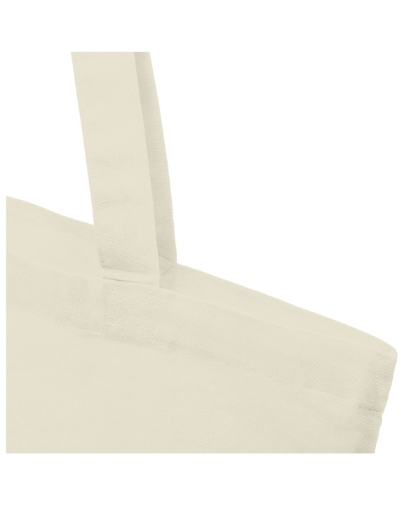 4DO Madras 140 g/m² Baumwoll Tragetasche aus GRS recycelter Baumwolle, 7L Tote Bag personalisierbar